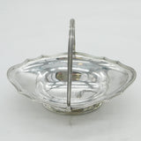 George III Sterling Silver Pedestal Sugar Basket Antique 1791 London