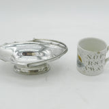 George III Sterling Silver Pedestal Sugar Basket Antique 1791 London