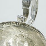 Irish George III Sterling Silver Rural Pattern Sauce Boat Antique 1783 London