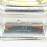 George I Sterling Silver Trencher Salt Cellar Antique 1725 London John East
