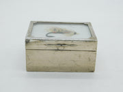 Edwardian Sterling Silver Fishing Fly Box with Fly Antique 1902 London
