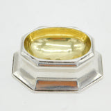 George I Sterling Silver Trencher Salt Cellar Antique 1725 London John East
