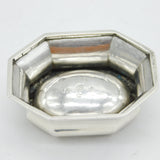 George I Sterling Silver Trencher Salt Cellar Antique 1725 London John East