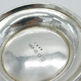 Liberty & Co Sterling Silver Planished Sugar Bowl & Cream Jug Antique 1922 Deco