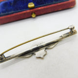 WWII Sterling Silver & Enamel RAF Sweetheart Brooch c1940 Antique