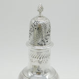 George III Sterling Silver Huge Sugar Caster Muffineer Antique 1765 London
