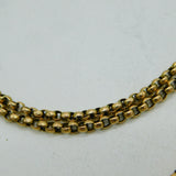 Victorian 9ct Yellow Gold Long Guard Muff Chain Necklace Antique c1860 160cm