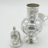 George III Sterling Silver Huge Sugar Caster Muffineer Antique 1765 London