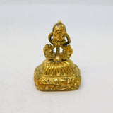 Victorian Large Rolled Gold & Carnelian Agate Fob Seal Antique c1860