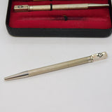 Boxed Sterling Silver Trumps Marker Propelling Pencil Set Vintage 1978 Birmingham