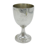 George III Sterling Silver Presentation Chalice Goblet Antique 1816 London