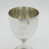 George III Sterling Silver Presentation Chalice Goblet Antique 1816 London