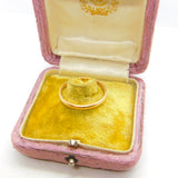 22ct Yellow Gold Wedding Band Ring Antique 1929 Birmingham Size U 1/2 UK