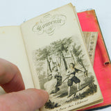 19th Century French Palais Royale Aide Memoire Diary Antique c1830 Paris