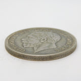 King George V Silver 'Wreath' Crown Coin 1933 Antique Very Fine Condition