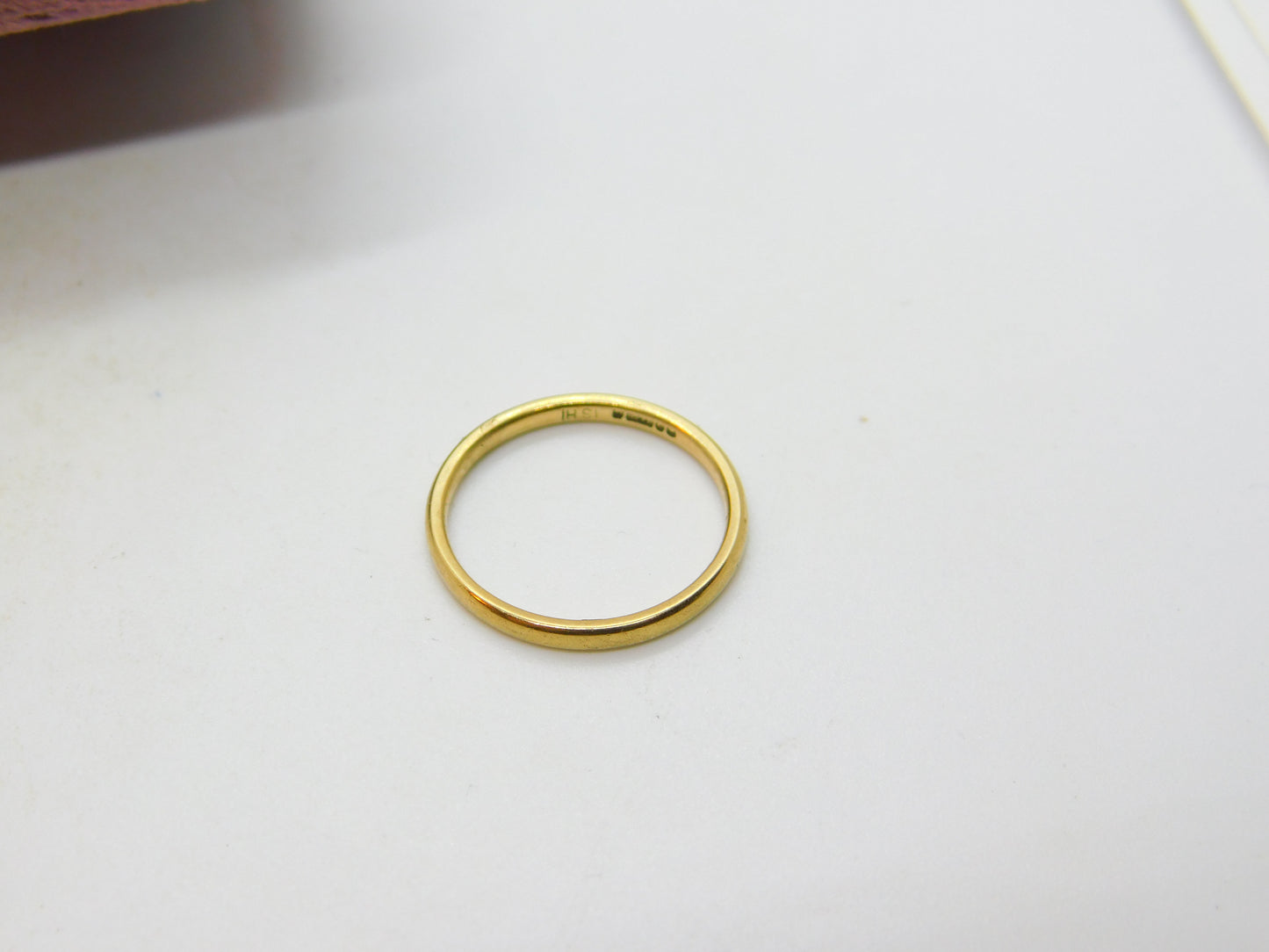 22ct Yellow Gold Wedding Band or Marriage Ring Vintage 1948 Birmingham