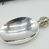 Boxed Victorian Set of Six Sterling Silver Table Spoons Antique 1881 London