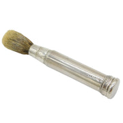 Victorian Sterling Silver Travelling Gents Shaving Brush Antique 1878 London
