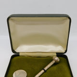 Boxed Sterling Silver Golf Putting Ball Marker Golf Tee Vintage 1977 Birmingham