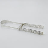 Georgian Sterling Silver Large Asparagus Tongs Antique 1823 London George IV