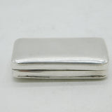 George III Sterling Silver Snuff Box Antique 1779 London Thomas Wallis I