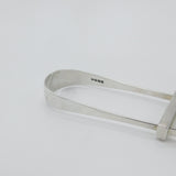 Georgian Sterling Silver Large Asparagus Tongs Antique 1823 London George IV