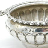 George IV Sterling Silver Gadrooned Wine Strainer Antique 1825 London
