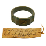 Victorian Crimean War Bronze Ring 'Made from the Great Bell of Sebastopool' 1855