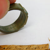 Victorian Crimean War Bronze Ring 'Made from the Great Bell of Sebastopool' 1855
