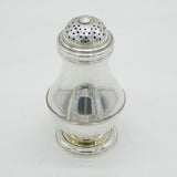 George I Sterling Silver Bun Sugar Caster Antique 1726 London, Edward Gibbon