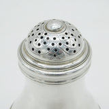 George I Sterling Silver Bun Sugar Caster Antique 1726 London, Edward Gibbon