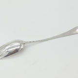 George II Large Sterling Silver Crested Runcible Spoon 1740 London Antique