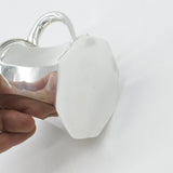 Sterling Silver Modernist Curved Pattern Christening Mug 1924 Birmingham Antique