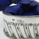 Edwardian Large Sterling Silver Heart Form Pin Cushion Box 1904 London Antique