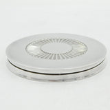 Georg Jensen Sterling Silver Mirror Compact by Sigvard Bernadotte 278AA