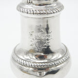 George II Sterling Silver Large Crested Muffineer Sugar Caster 1759 London