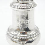 George II Sterling Silver Large Crested Muffineer Sugar Caster 1759 London