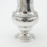 George II Sterling Silver Large Crested Muffineer Sugar Caster 1759 London