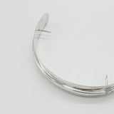 Edwardian Sterling Silver Wooden Handled Cream Skimmer Antique 1909 Edinburgh