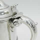 Garrards Victorian Sterling Silver Lidded Tankard Antique 1872 London