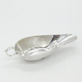 Sterling Silver Modernist Pattern Sauce Boat Antique 1934 Chester Art Deco