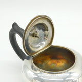 George IV Sterling Silver Bachelors Teapot Antique 1828 London