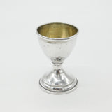 Georgian Sterling Silver Egg Cup Gilded Interior Antique c1780 George III