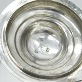 George II Sterling Silver Large Lidded Tankard Antique 1758 London