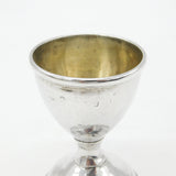Georgian Sterling Silver Egg Cup Gilded Interior Antique c1780 George III