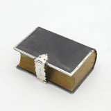 Victorian Sterling Silver Mounted 'Church Services' Bible Book Antique 1843 London