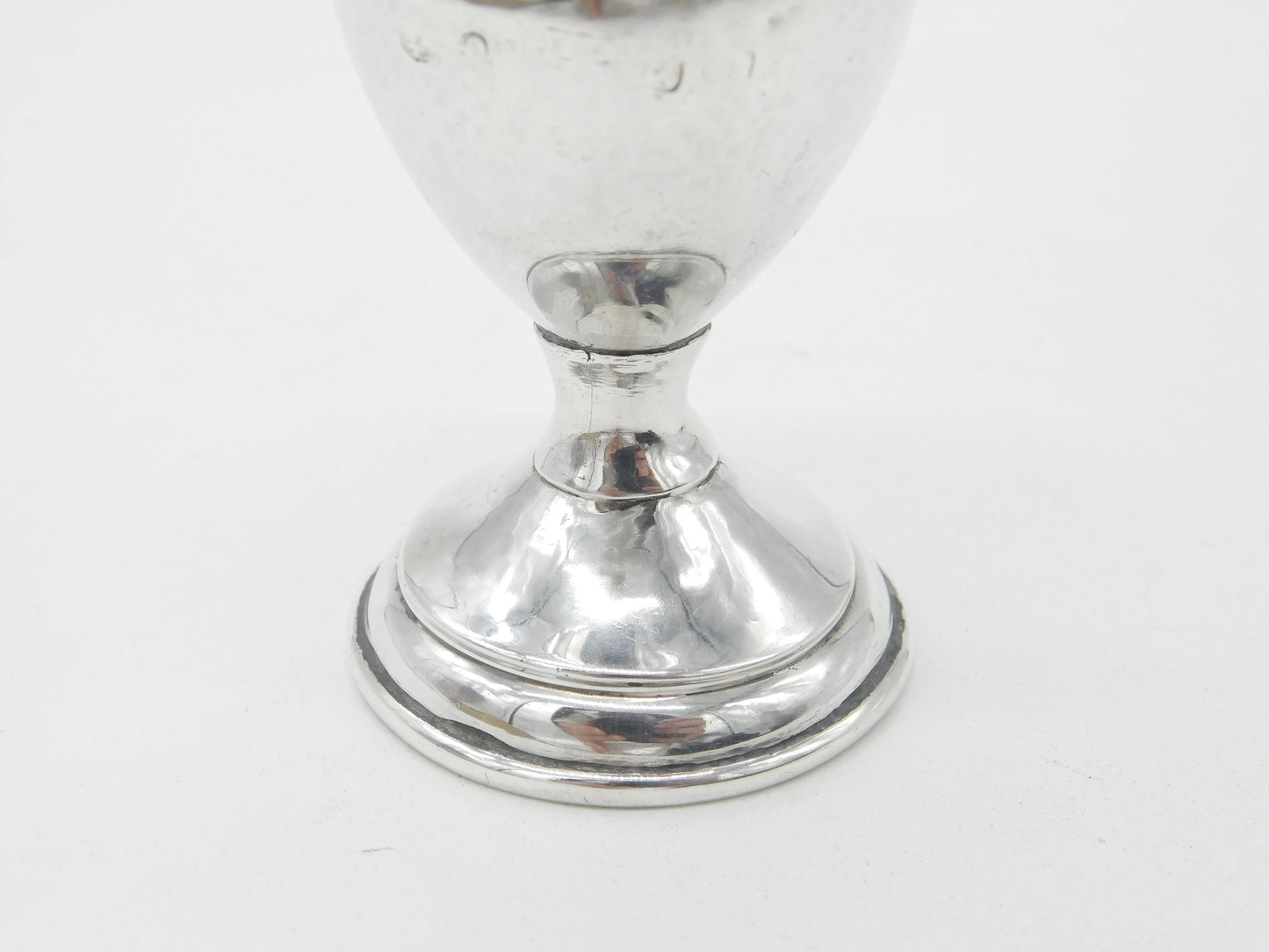 Georgian Sterling Silver Egg Cup Gilded Interior Antique c1780 George III