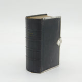 Victorian Sterling Silver Mounted 'Church Services' Bible Book Antique 1843 London