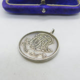 WW1-era Sterling Silver Royal Army Temperance Association Medal Antique 1915