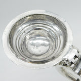 George II Sterling Silver Large Lidded Tankard Antique 1752 London